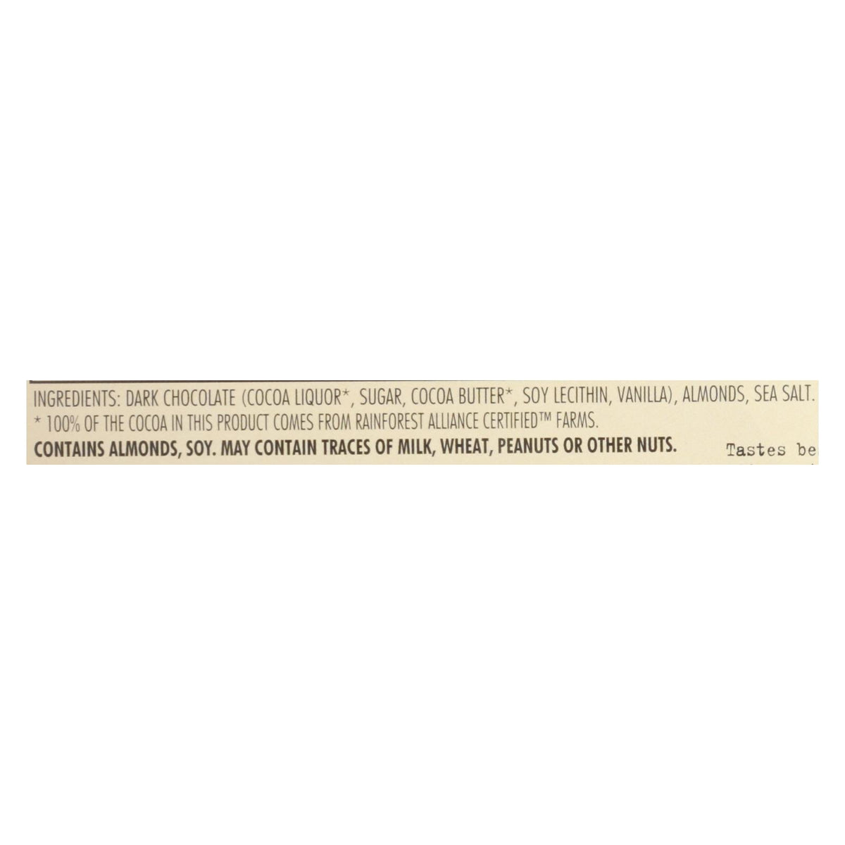 Chocolove Dark Chocolate Almond Sea Salt Bars, 3.2 oz, 12-Pack