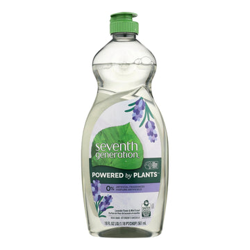 Seventh Generation - Dish Liquid Lavender Mint - Case Of 6-19 Fz