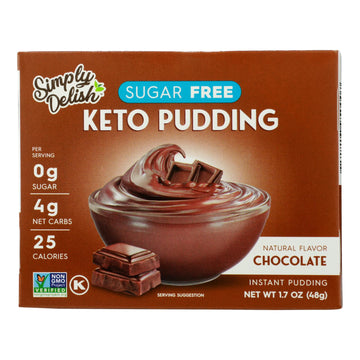 Simply Delish Chocolate Pudding & Pie Filling, 6 Pack