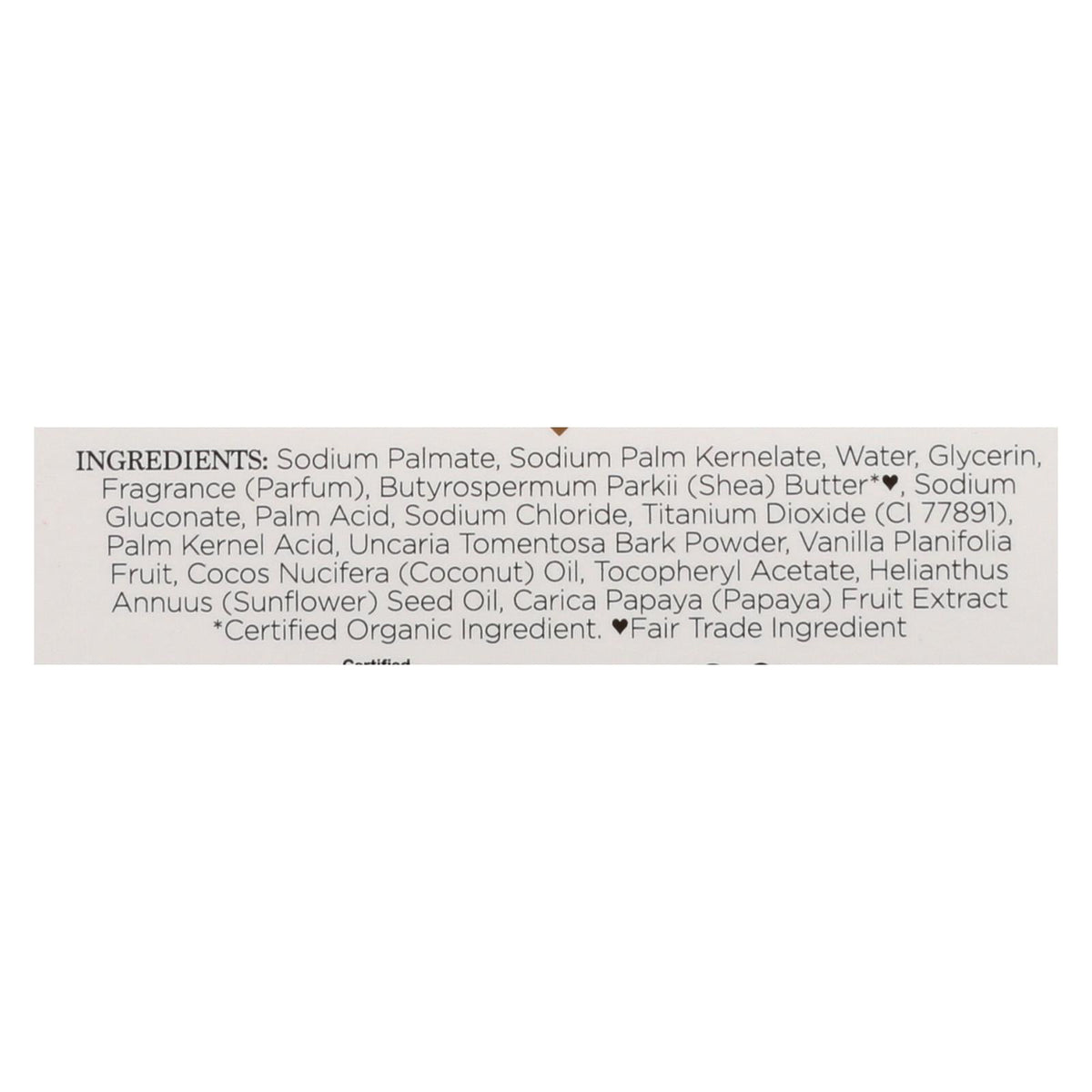 Nubian Heritage Coconut Papaya Soap with Vanilla - 5 Oz