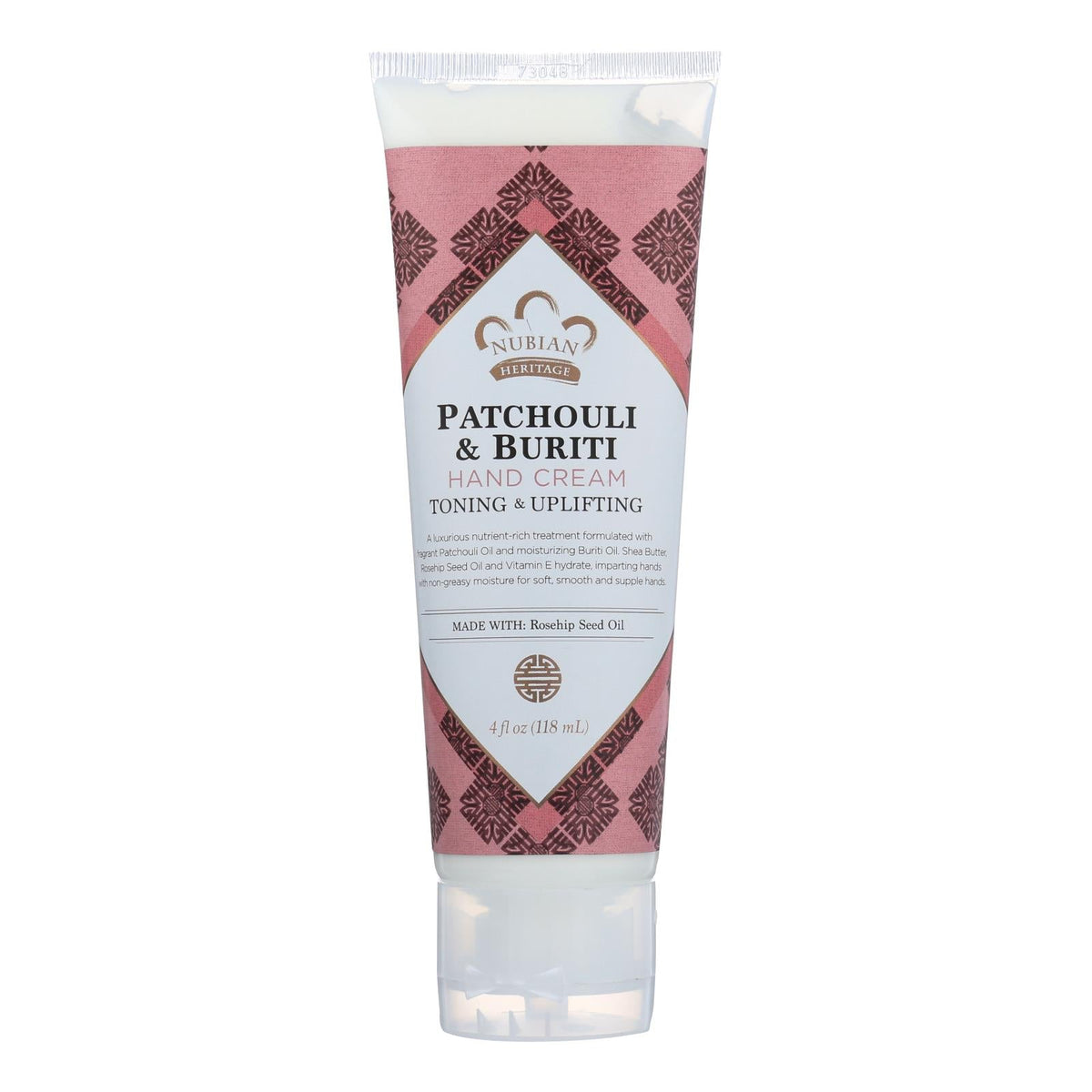 Nubian Heritage Patchouli & Buriti Hand Cream, 4 oz
