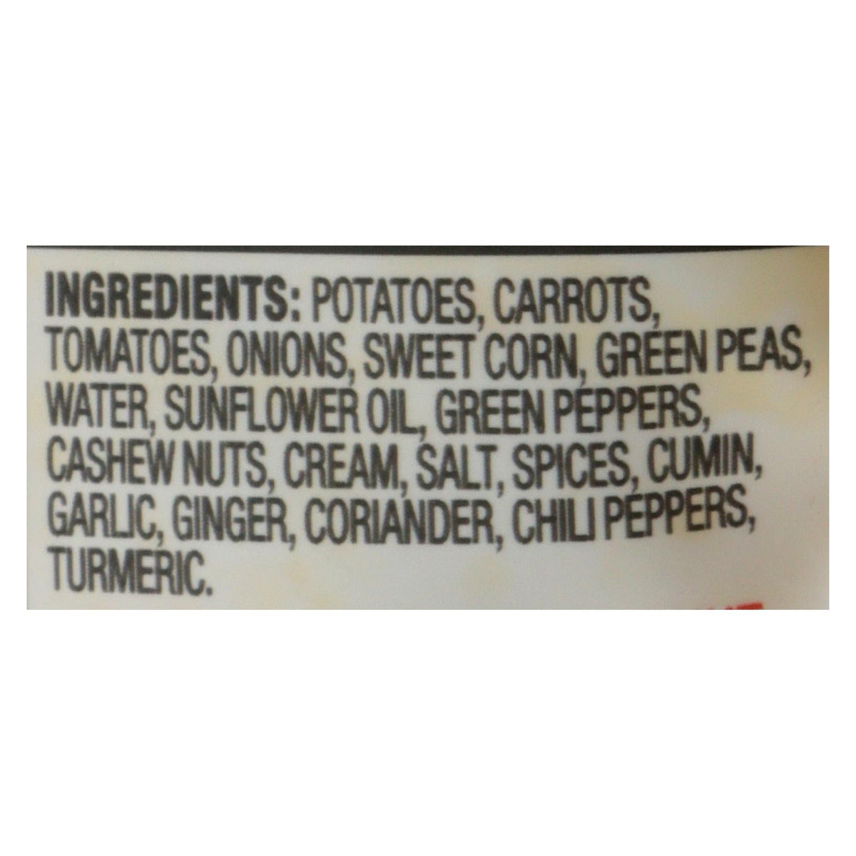 Tasty Bite Veggie Tikka Masala, 10 Oz, Pack of 6