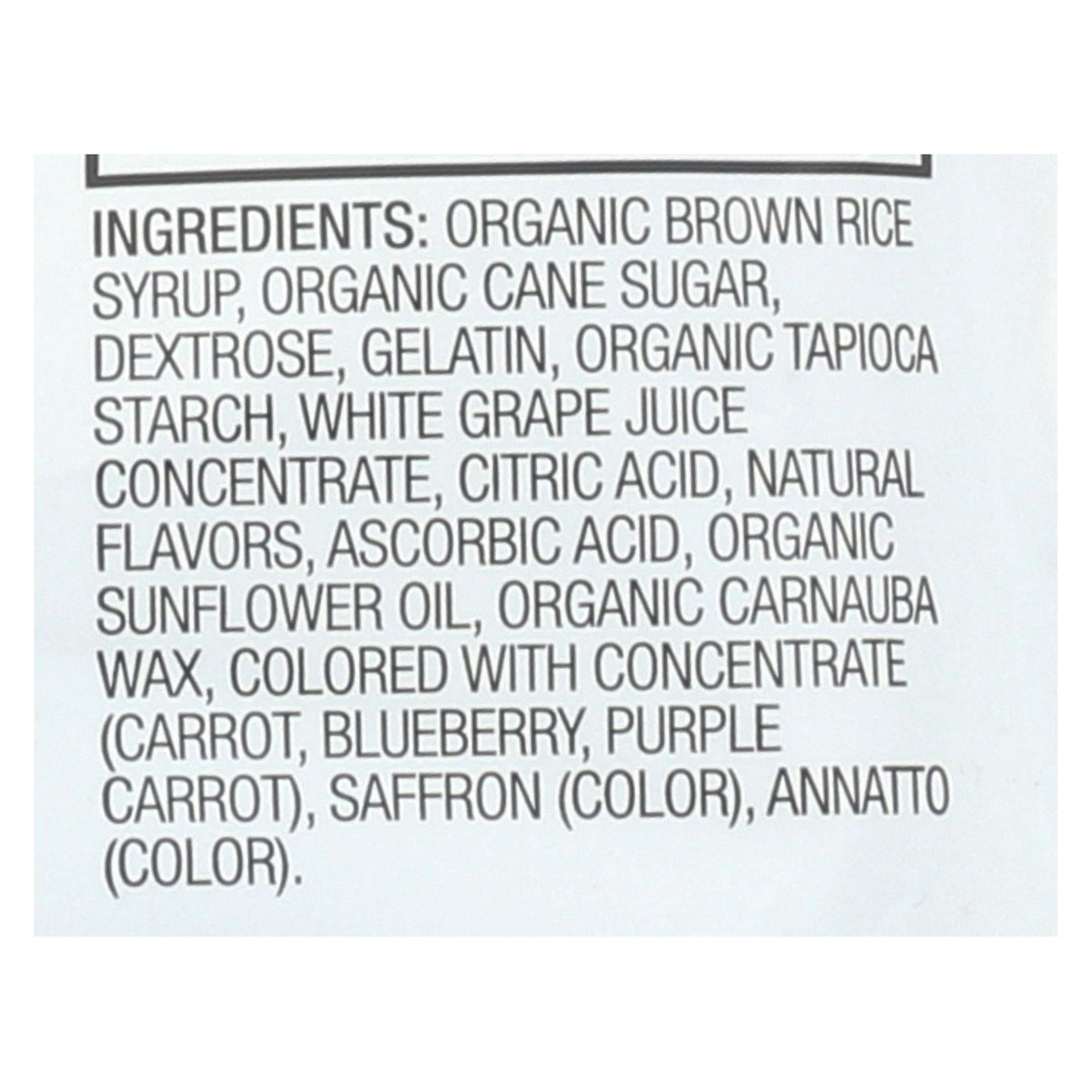 Yummy Earth Organic Gummy Bears, Snack Pack, 12x10 Count