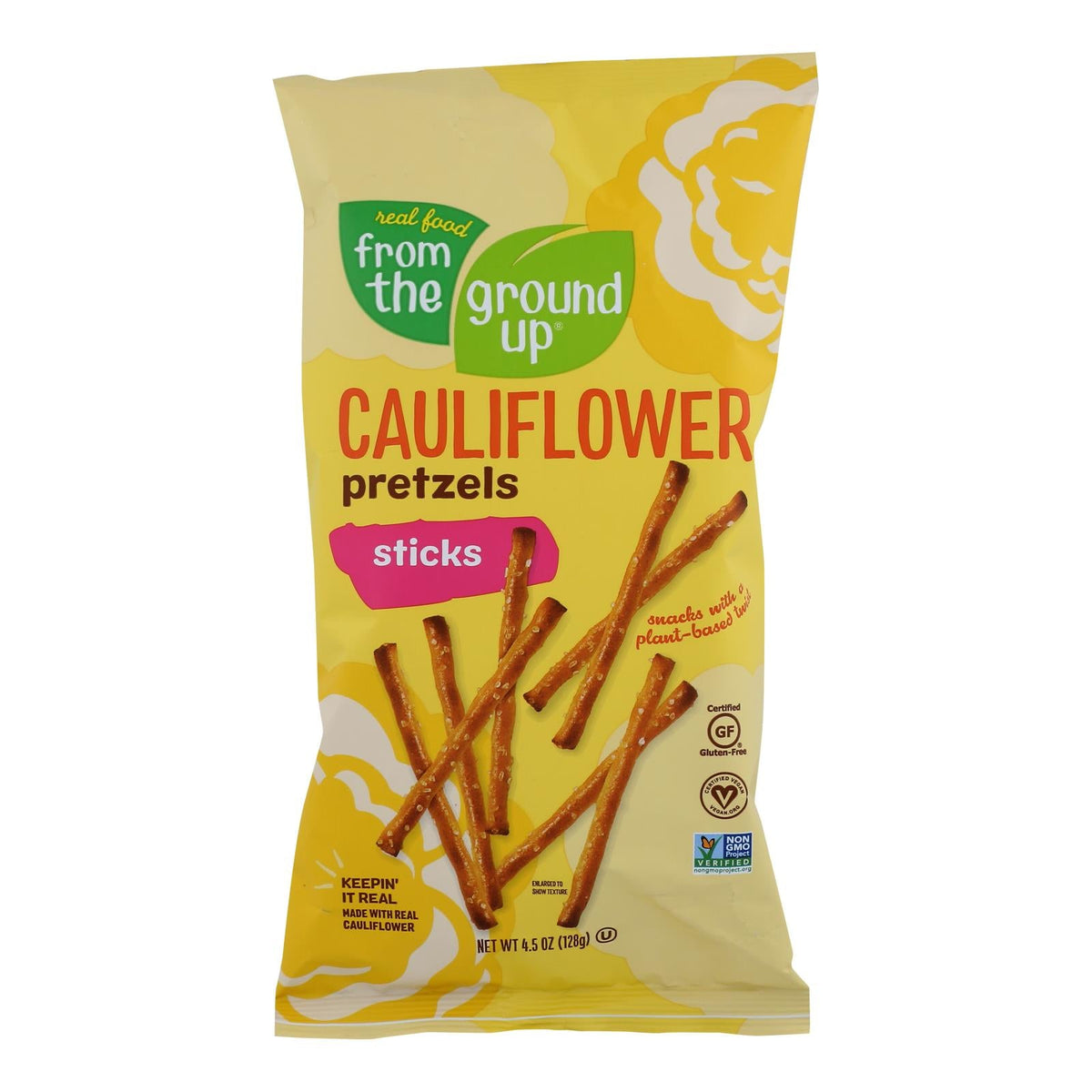 Cauliflower Pretzel Sticks - Original - 12 Pack
