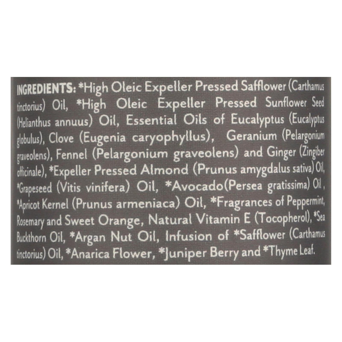 Peppermint Rosemary Muscle Comfort Oil, Organic 4 Oz