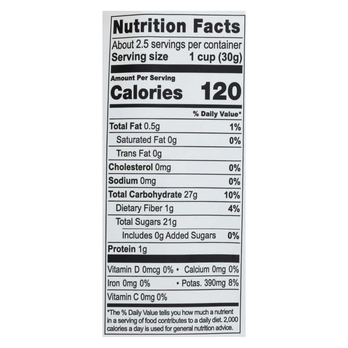 Natierra Organic Freeze Dried Bananas, 12-Pack, 2.5 Oz Each
