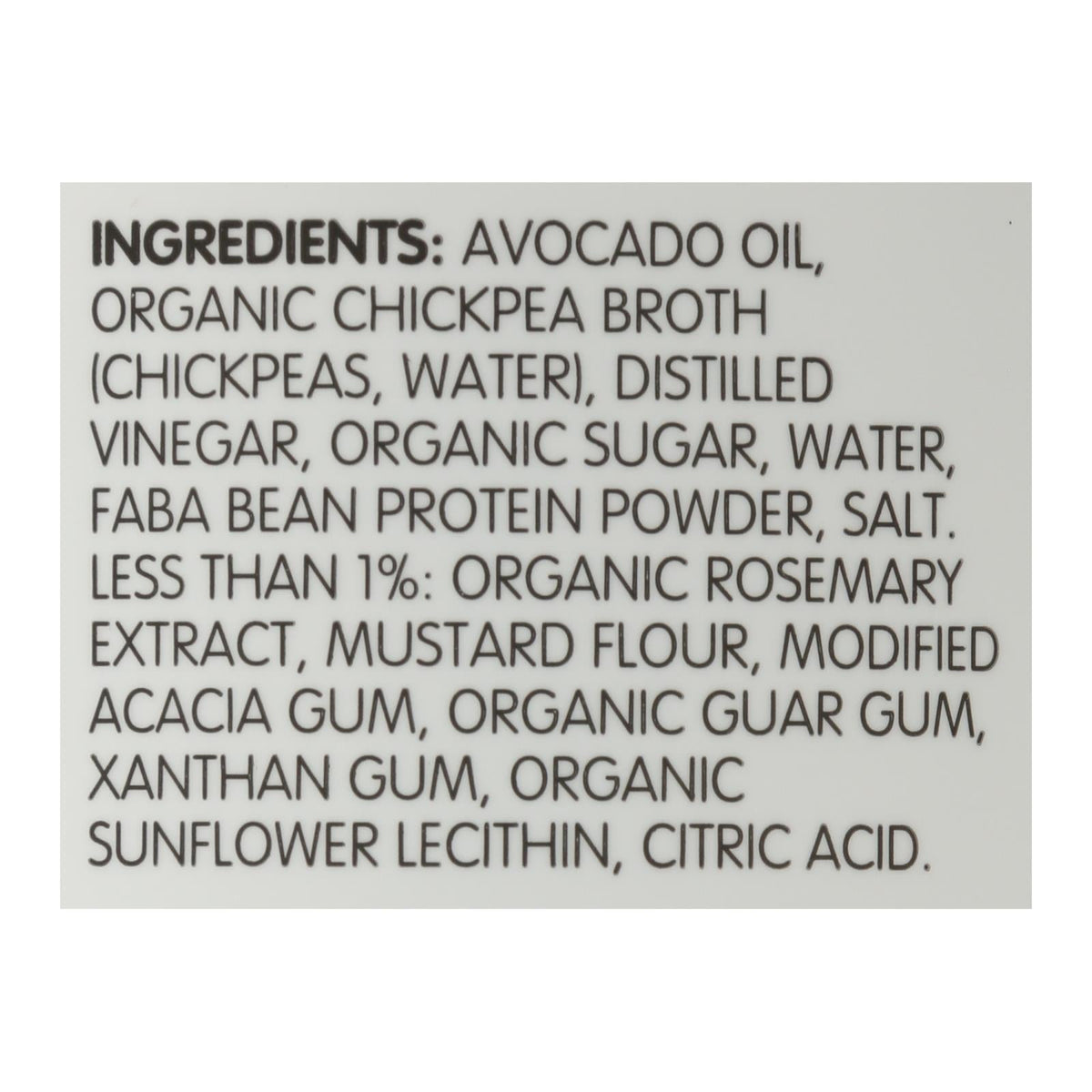 Chosen Foods - Avocado Oil Vegan Mayo - Case Of 6 - 12 Oz.