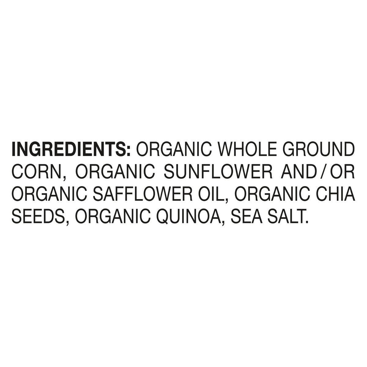 Late July Snacks - Tort Chip Chia Quinoa - Case Of 9-10.1 Oz