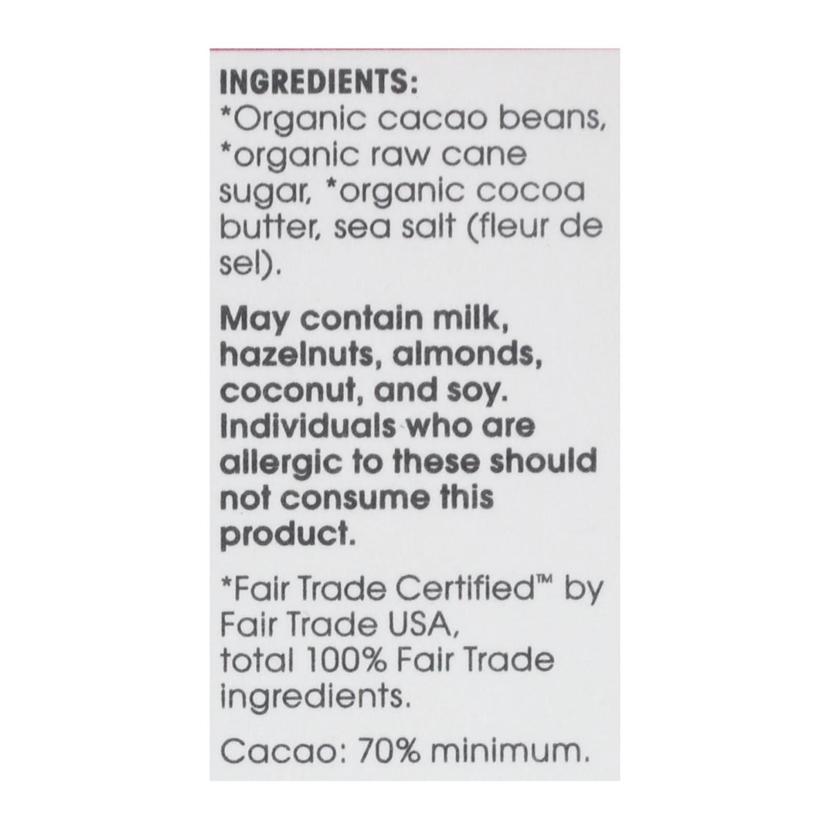 Alter Eco Organic Dark Sea Salt Chocolate Bar, 2.82oz, 12 Pack