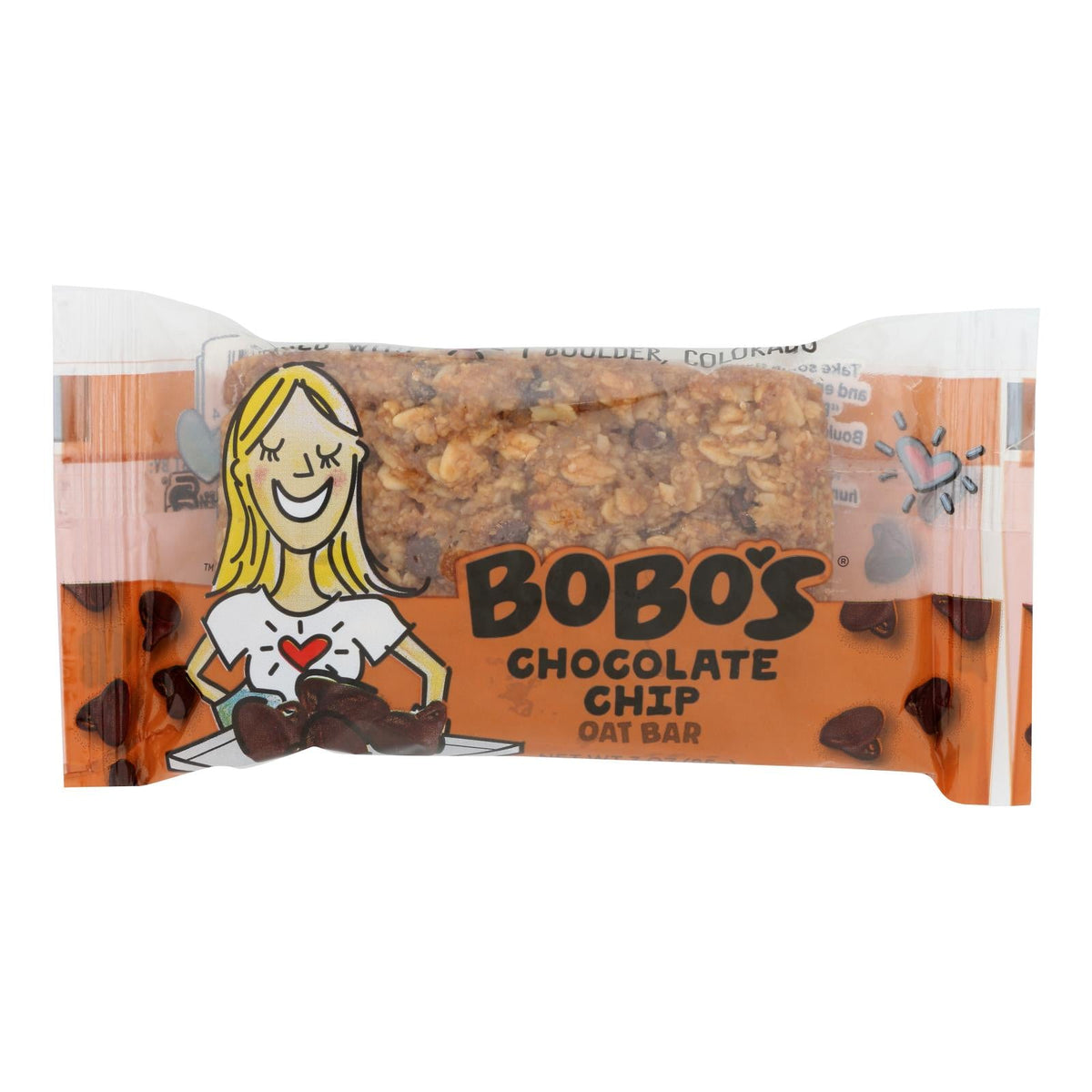 Bobo's Chocolate Oat Bars, All Natural, 3 oz, Case of 12