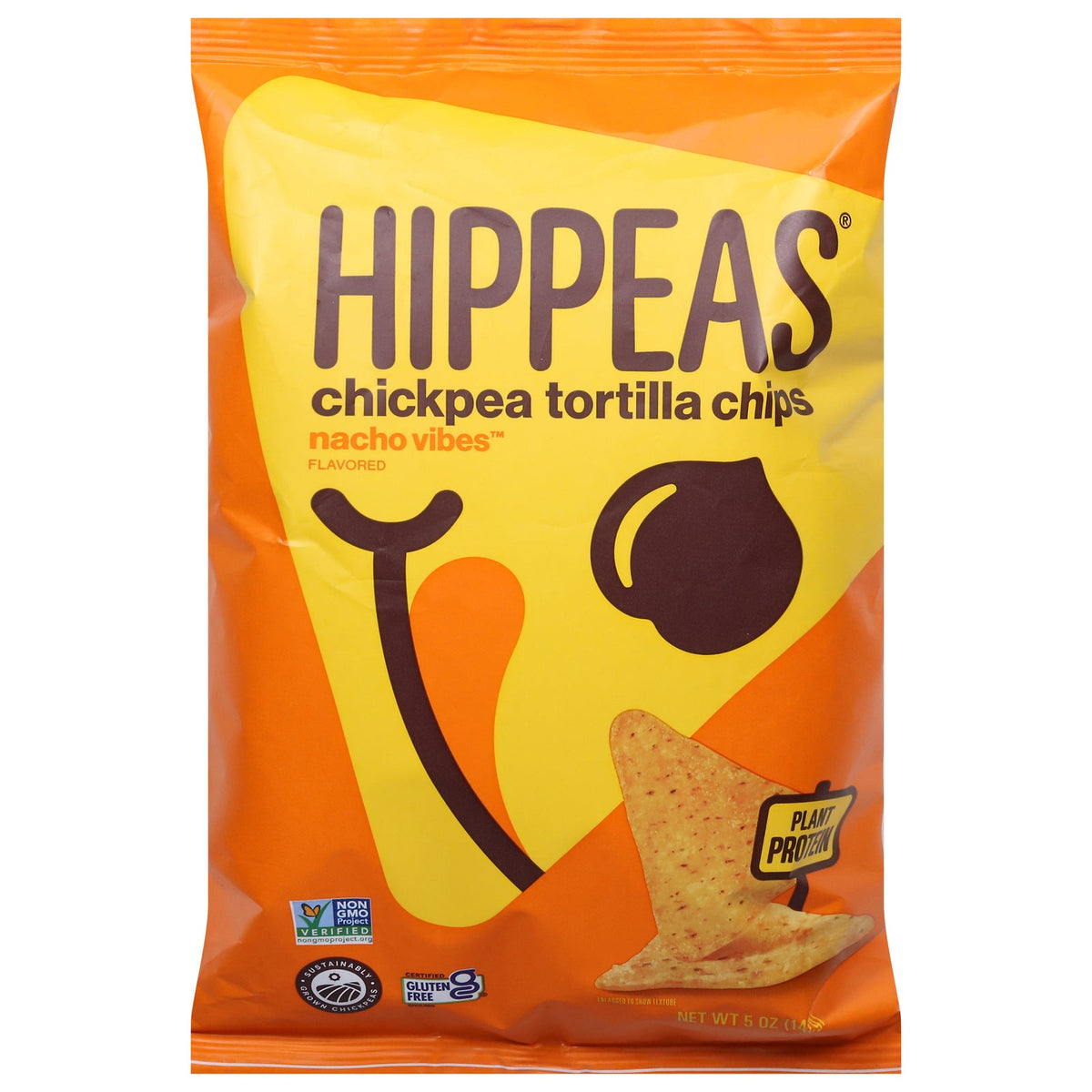 Hippeas - Chkpea Nacho Tortila Chps - CS of 12-5 OZ