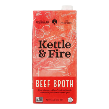 Kettle And Fire - Broth Beef - CS of 8-32 OZ