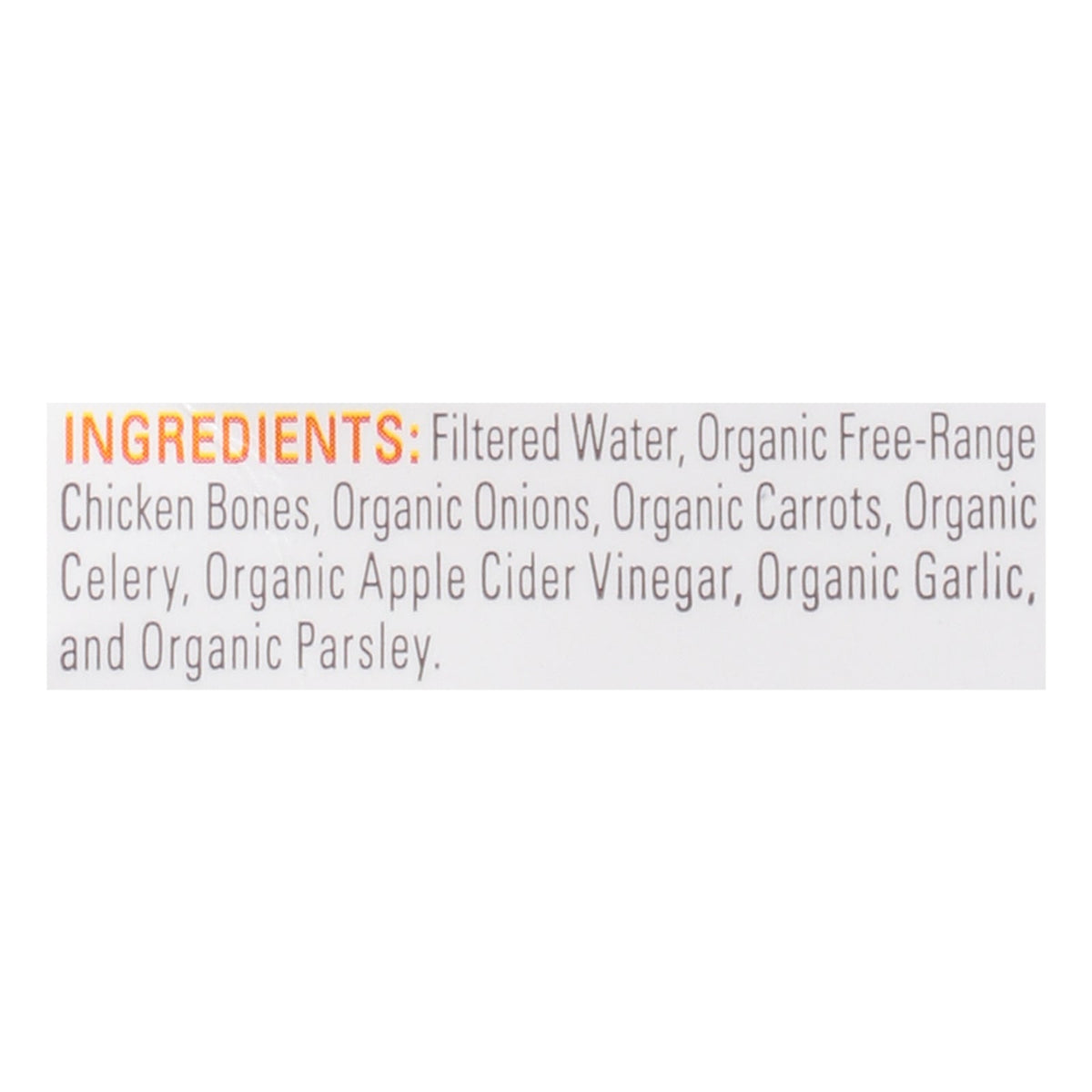 Bonafide Provisions No Salt Chicken Broth, 6-Pack, 32 oz Each
