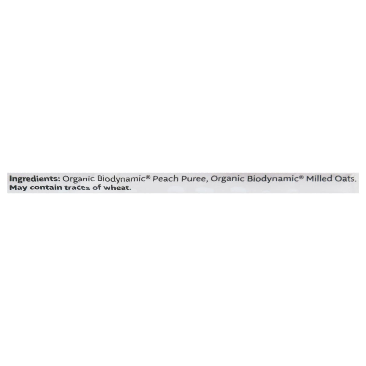 White Leaf Provisions - Bbyfd Peach & Oat - Case of 6-90 GRM