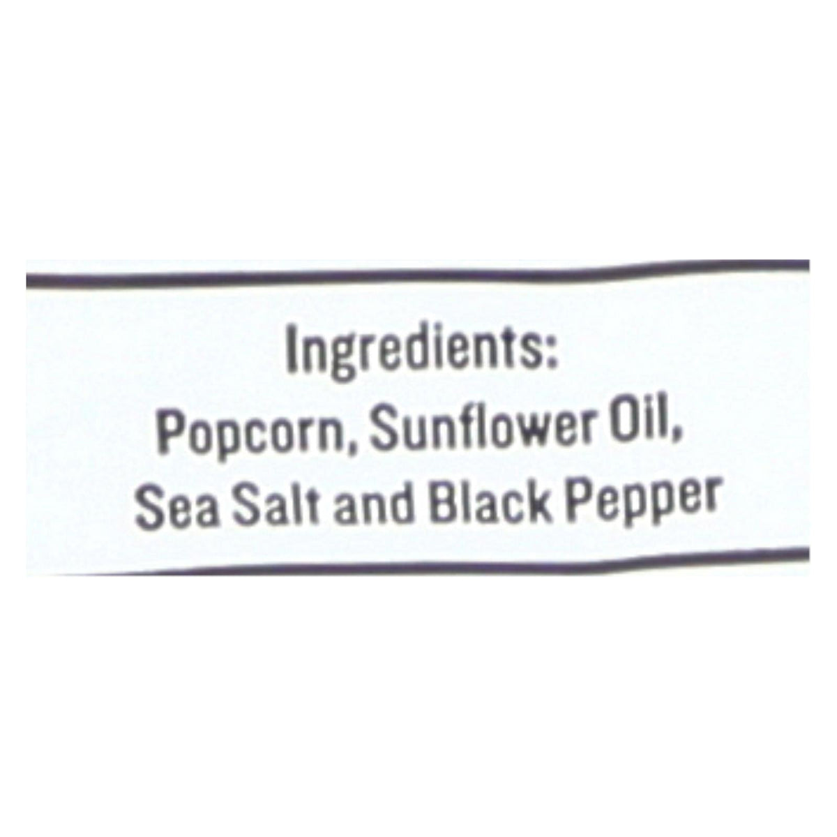 Skinnypop Sea Salt & Black Pepper Popcorn, 12 Pack, 4.4 Oz