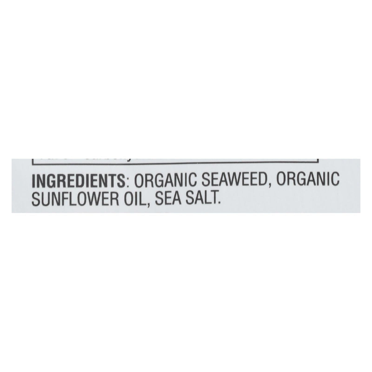 Gimme Organic Sea Salt Wraps - 10 Pack - 0.92 Oz