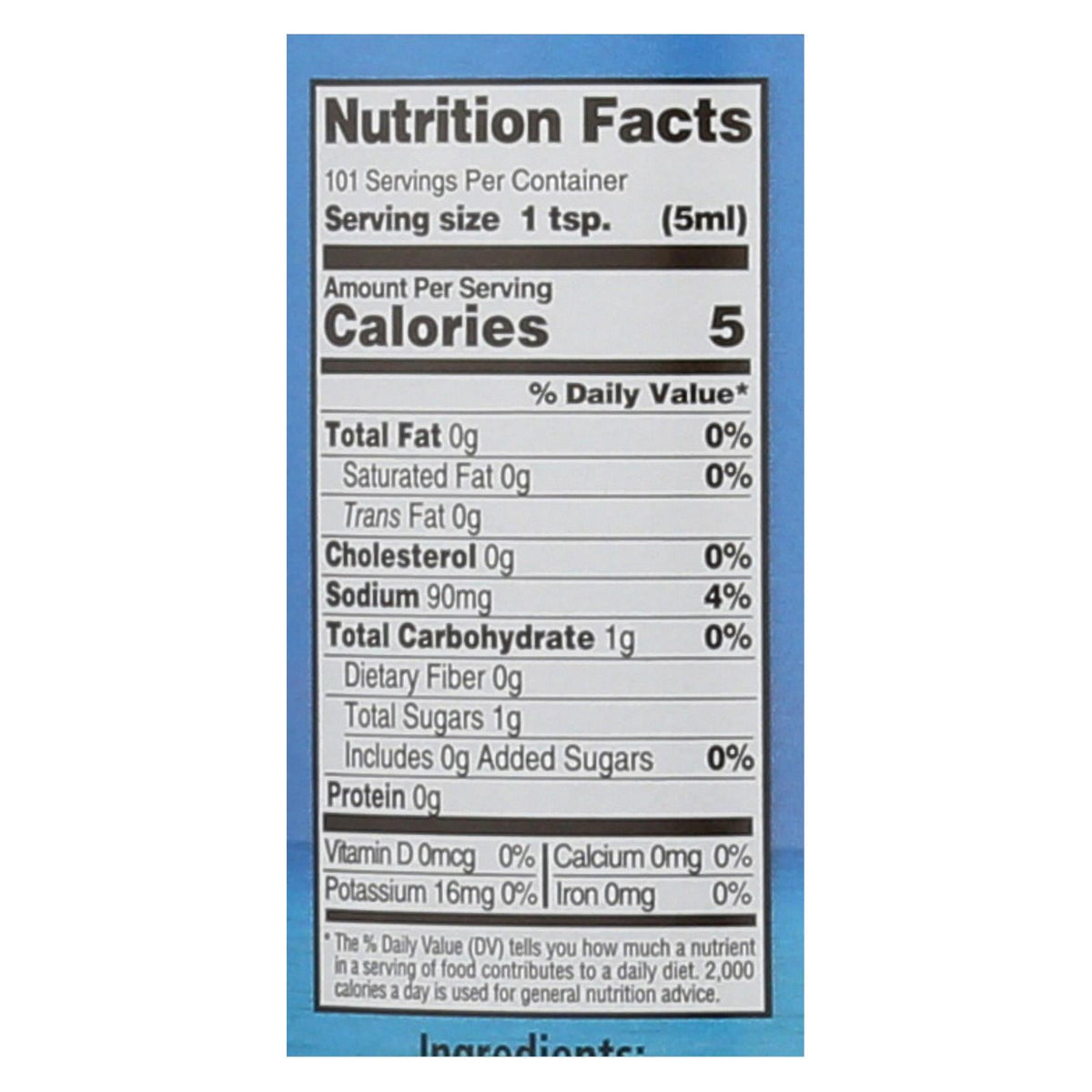 Coconut Secret Coconut Seasoning Sauce, 16.9 Fl Oz, 6-Pack