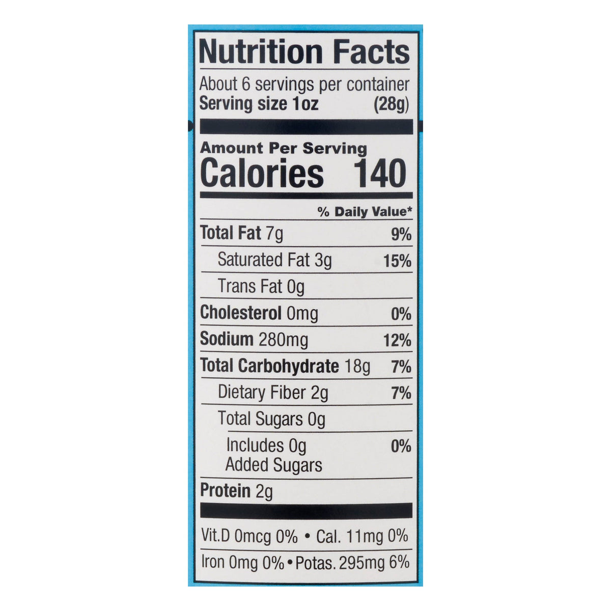 Good Crisp Co. Potato Crisps Salt/Vinegar Case, 8 x 5.6 Oz