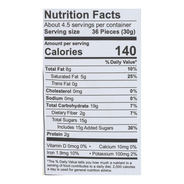 Unreal Dark Chocolate Quinoa Gems - 6 Pack (5 oz each)