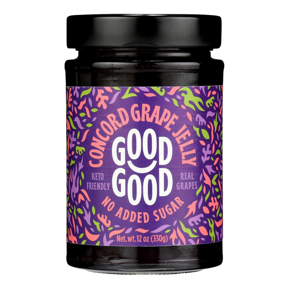 Good Good - Jelly Concrd Grpe No Sugar - Case Of 6-12 Oz