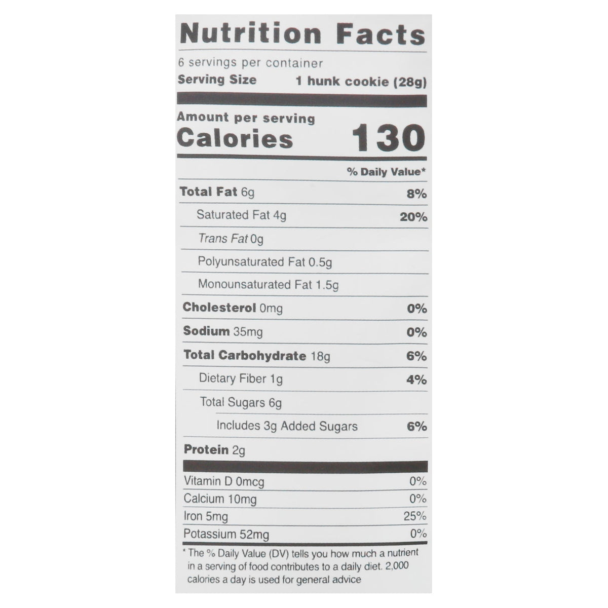 Heavenly Hunks Gluten-Free Birthday Cake Cookies 6-Pack