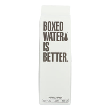 Boxed Water - Purified - 12 Pack - 33.8 Fl Oz