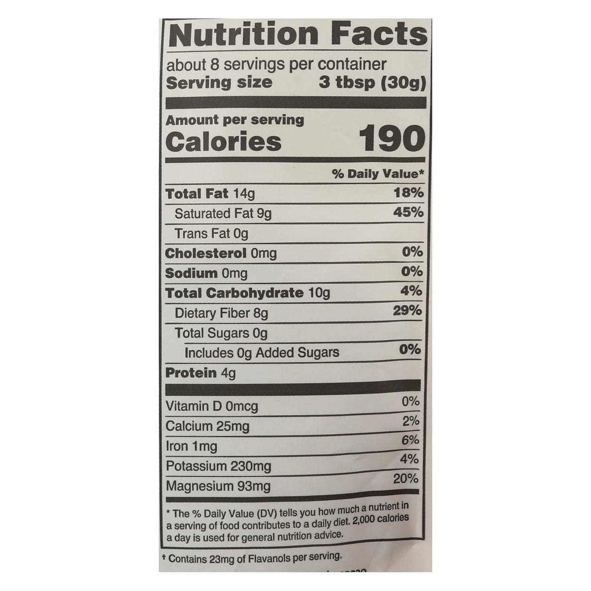 Navitas Organic Raw Cacao Nibs, 8 Oz, Case of 12