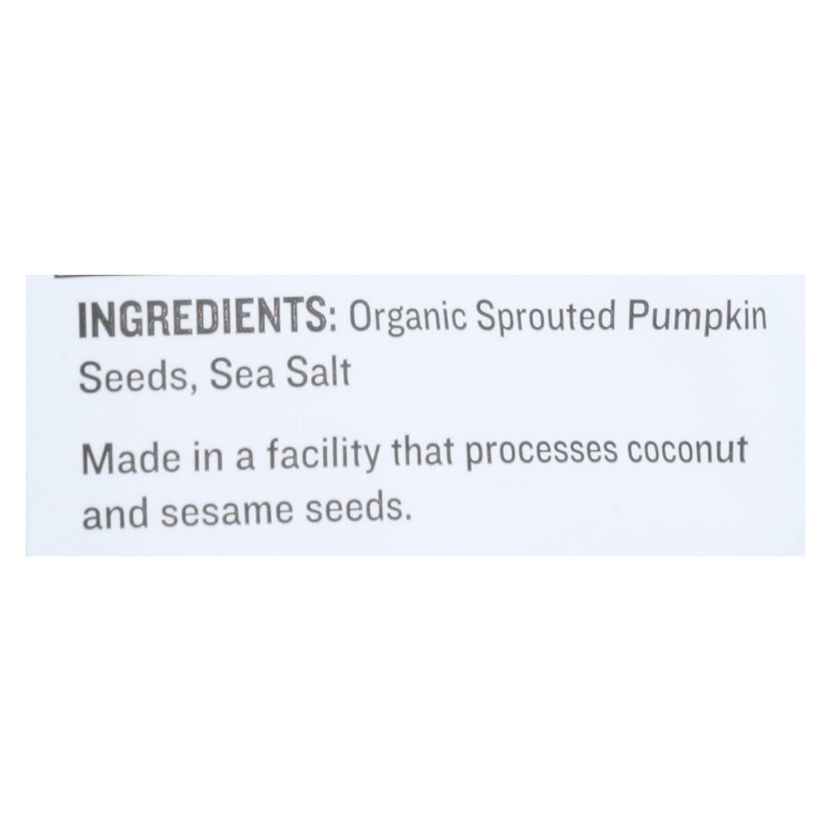 Go Raw Sprouted Pumpkin Seeds w/ Sea Salt, 6 Pack, 14 Oz