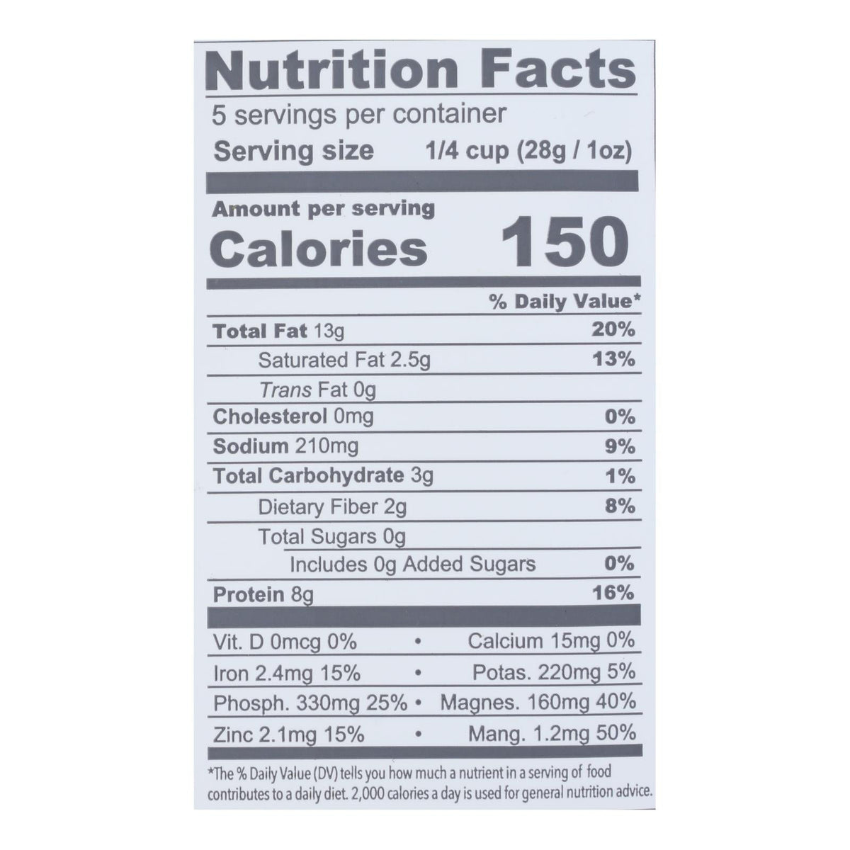 Superseedz Sea Salt Gourmet Pumpkin Seeds, 6 Pack, 5 Oz