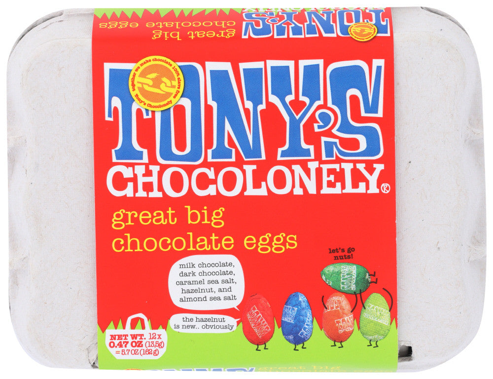 TNYS GRT BIG CHOCO EGGS ( 24 X 5.7 OZ   )
