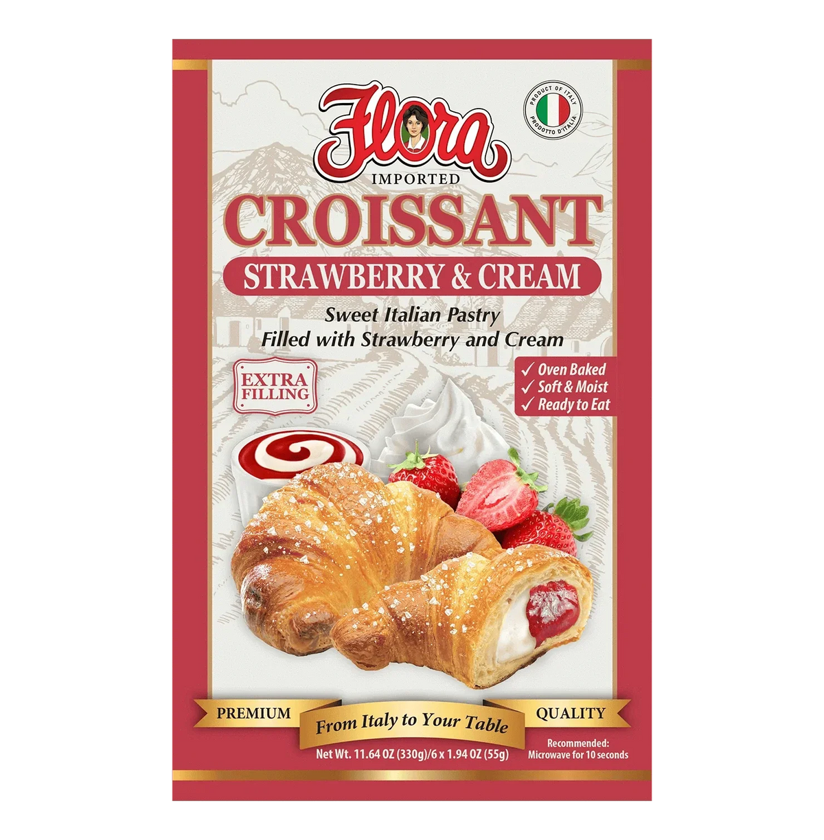 Croissants - Strawberry & Cream - 11.64 oz