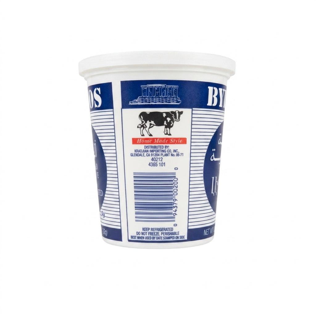 Byblos Lebni Kefir Cheese 16 oz - Pasteurized Middle Eastern Spread