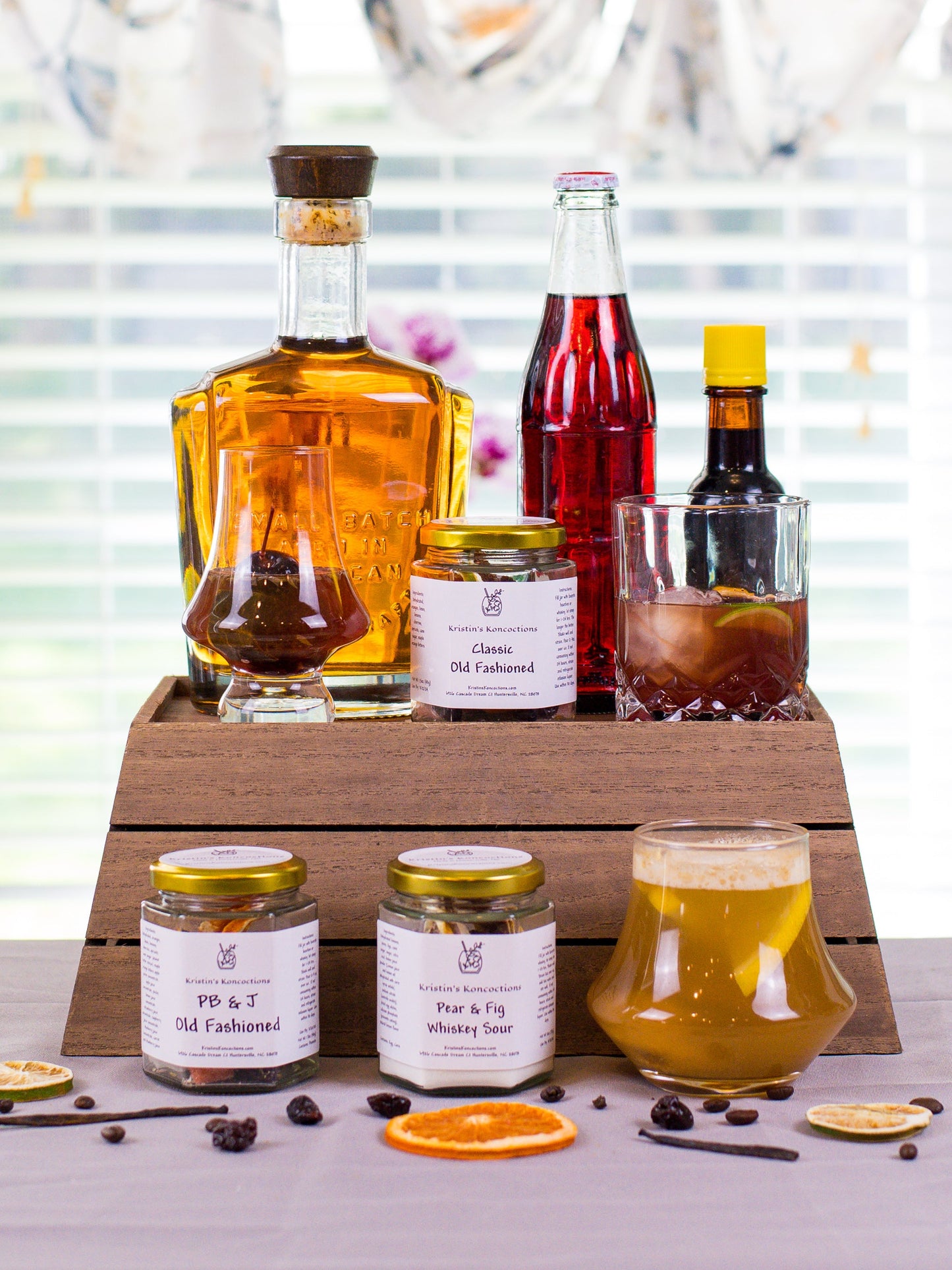 Bourbon Lover Cocktail Kit Gift Set 3-Pack