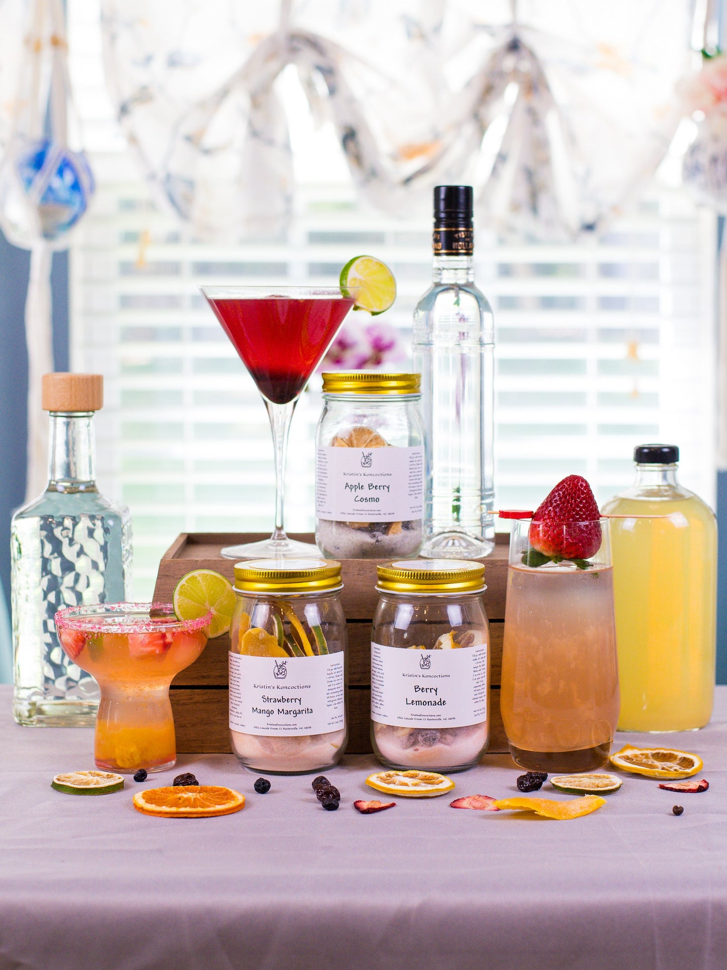 Summer Cocktail Kit Gift Set - 3 Delicious Recipes