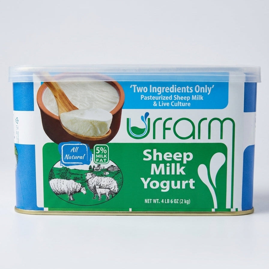Urfam Sheep Milk Yogurt 4 lb 6 oz - All Natural Turkish Yogurt