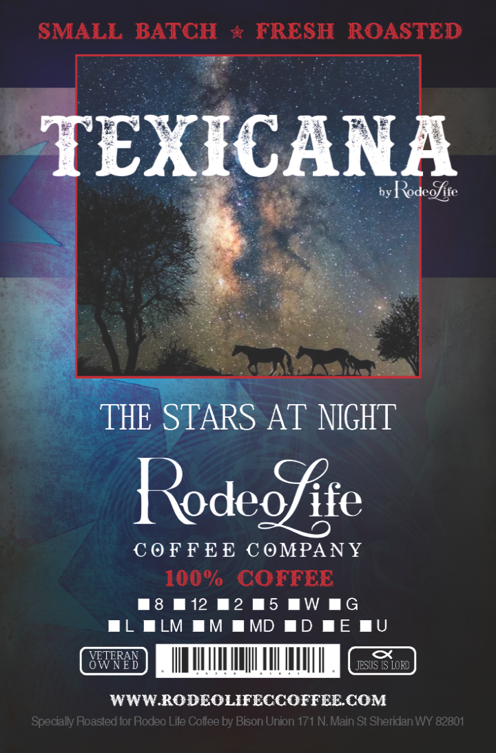 Texicana The Stars at Night 8oz/12oz/1lb/1.5lbs