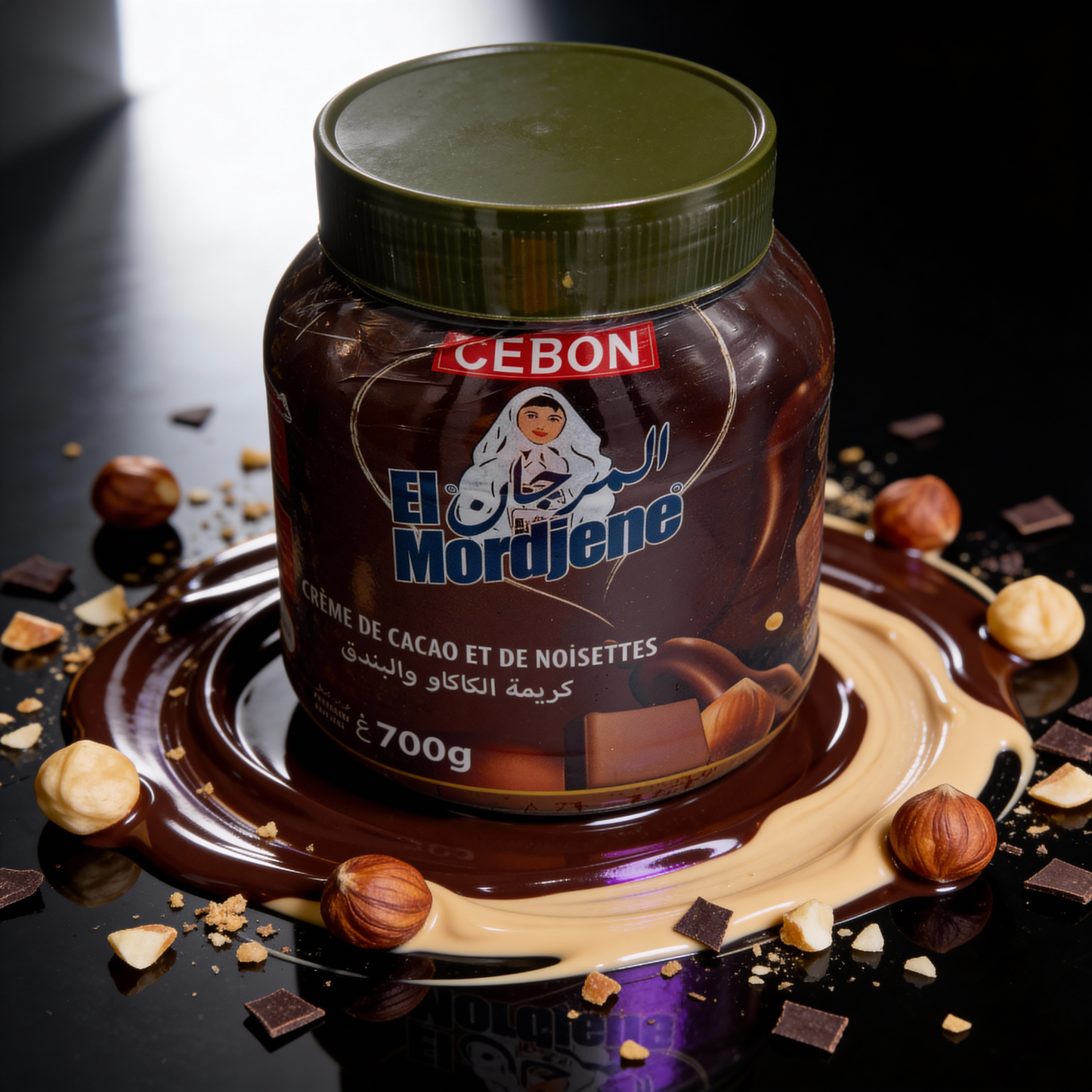 elmordjene Cebon El Mordjene Gourmet Hazelnut Chocolate Spread 700g