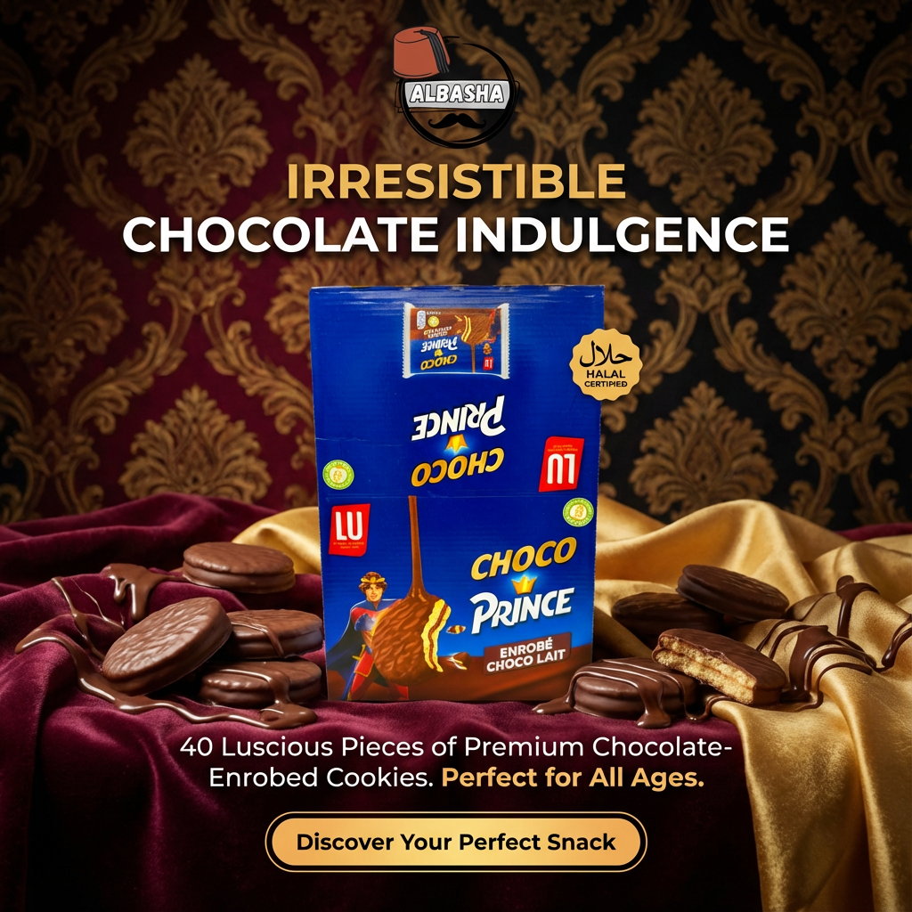 Choco Prince Enrobé Chocolat – 40 Pieces