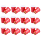 Redcupliving Red Tire Valve Stem Caps (Set of 2)