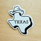 Mini Western Texas Stickers - Cowboy Hat - Boot - Texas Gift
