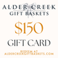 Alder Creek Gift Baskets Gift Card