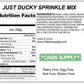 Oasis Supply Baby Shower Sprinkles & Sugar Shapes. Edible Decorations for Cakes, Cupcakes, and Cookies. Gender Reveal, Boy, Girl, and Neutral Party Baking Decorations (Ducky Mix - Assorted)