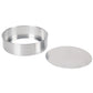 Aluminum Removable Bottom Pans for Cakes & Cheesecakes, Choose from 3" to 10"