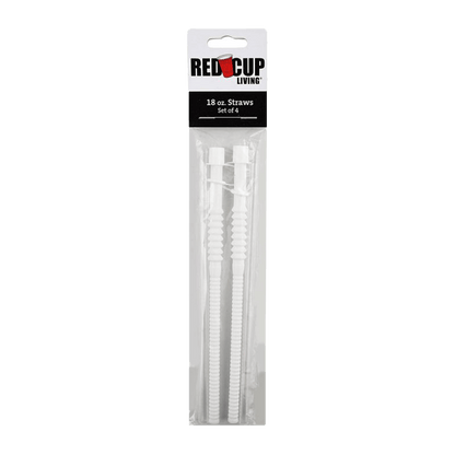 18oz and 32oz Reusable Plastic Straws | Durable Plastic, BPA and Phthalates free | Eco-friendly