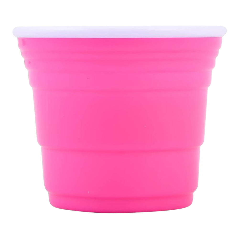 Redcupliving 2 oz Pink Reusable Shooter Cup