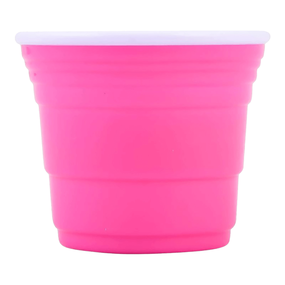 Redcupliving 2oz Reusable Pink Party Shooter Cup | BPA-Free, Break-Resistant