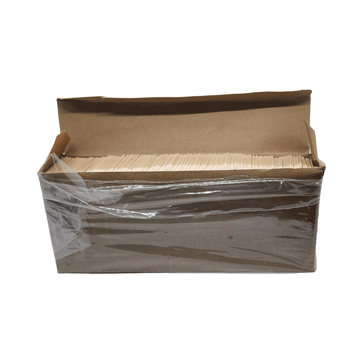 10000 Qty BiteMyWood Birchwood Single Point Toothpicks In Cardboard Sleeve SP1