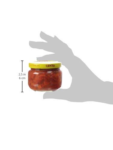 Cento Pimientos Sliced 4.0 Oz (Pack Of 2)