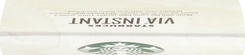 Starbucks VIA Veranda Blend Instant Coffee Packets, 1.4 oz, White/Yellow