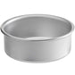 Round Straight-Sided Aluminum Cake Pans - 3" high - Choose Diameter from 3" to 16"